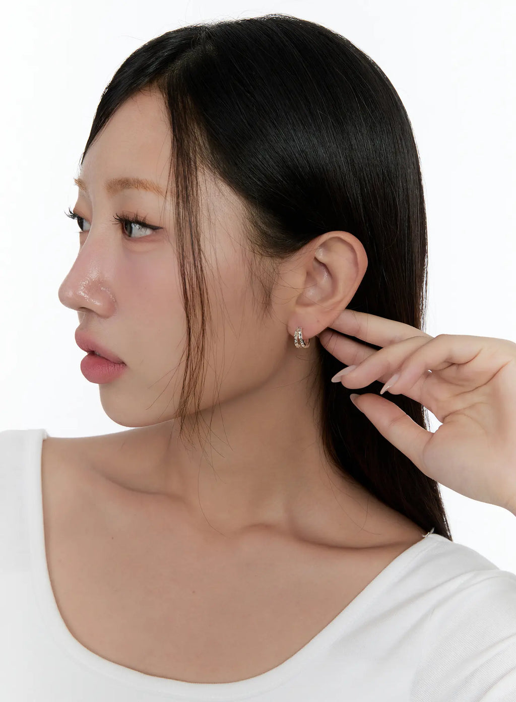 Chic Double Hoop Earrings CS518