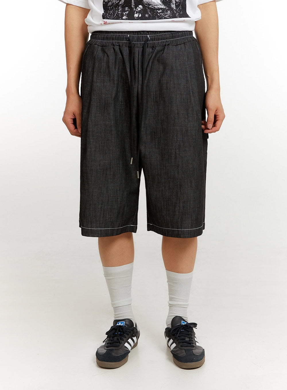 Men's Stitched Bermuda Jorts IU427