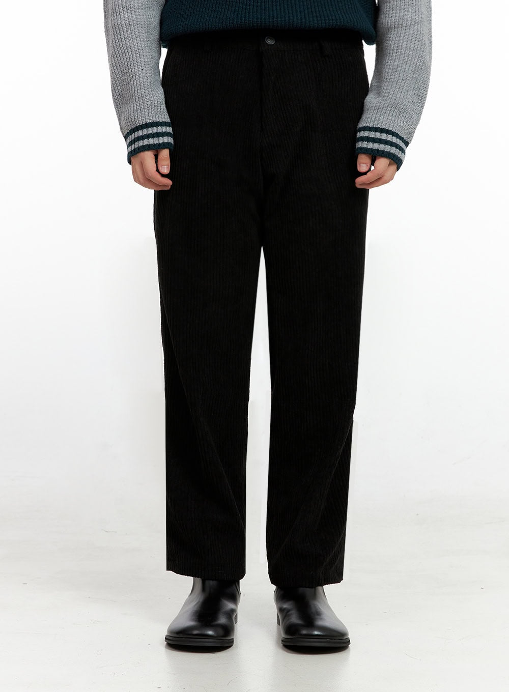 Men's Classic Straight Fit Rayon Pants IN422