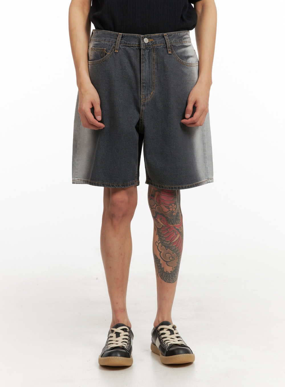 Men's Denim Washed Jorts IY416