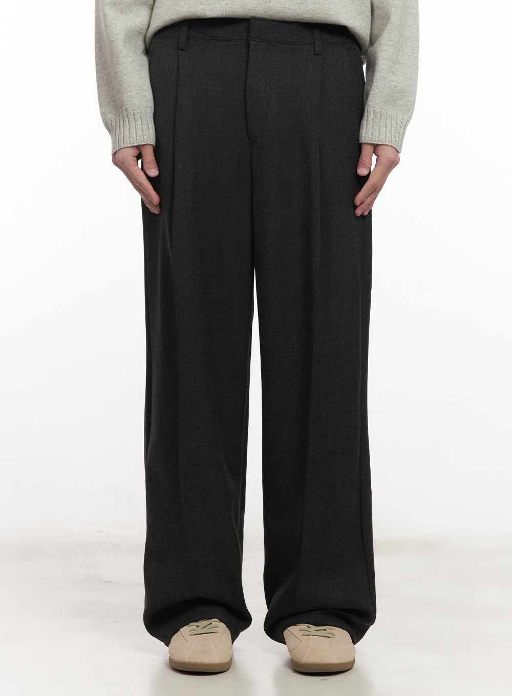 Men's Classic Straight-Fit Trousers IM519