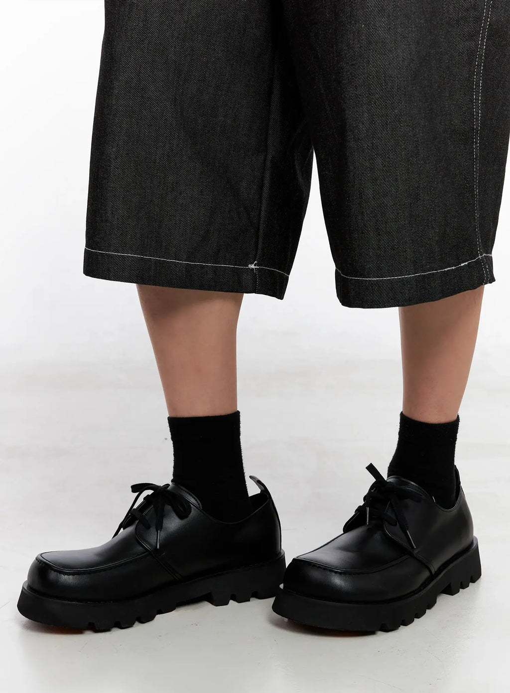 Men's Classic Square-Toe Loafers IG508