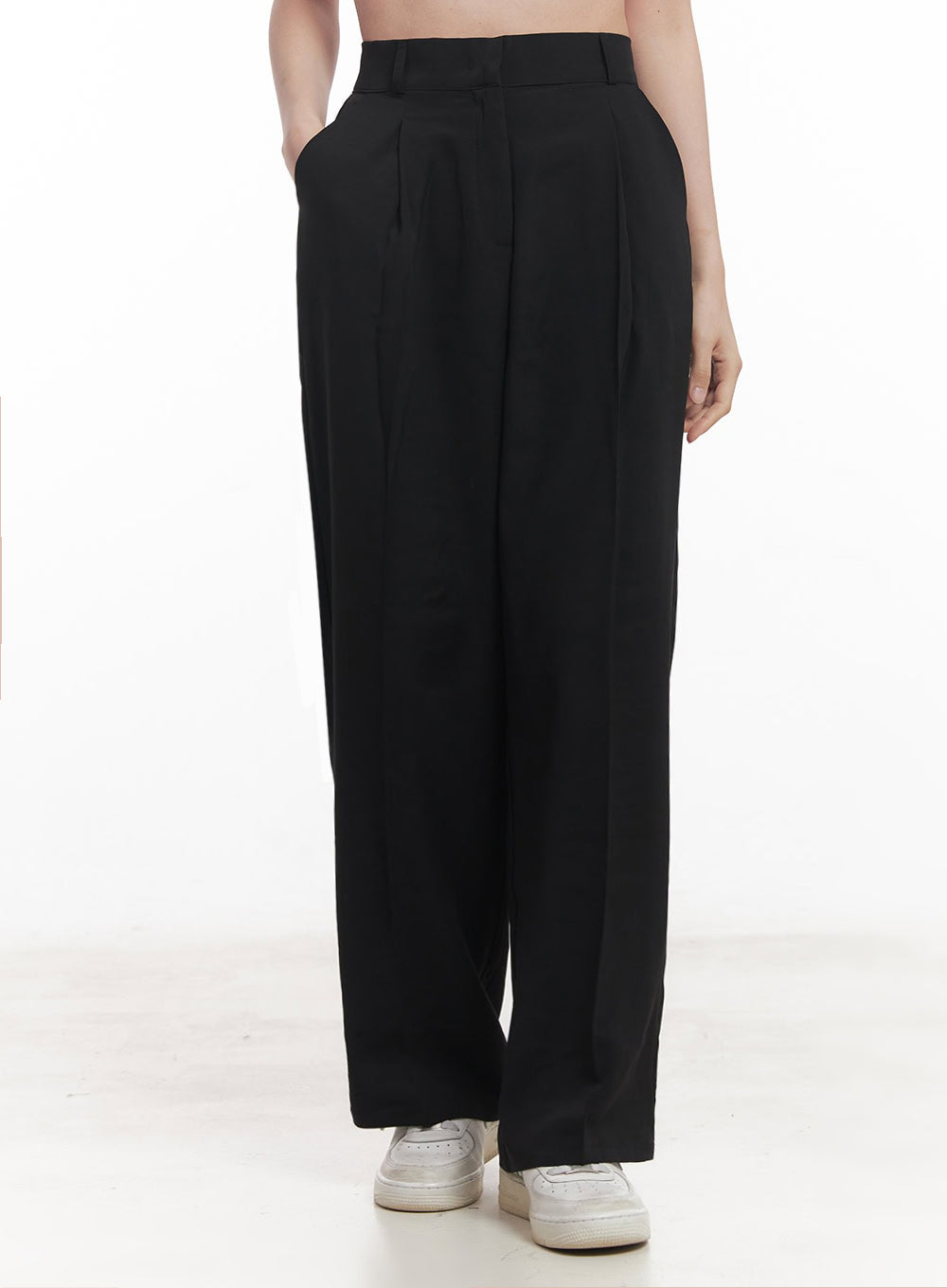 Essential Pintuck Comfort Slacks IY509