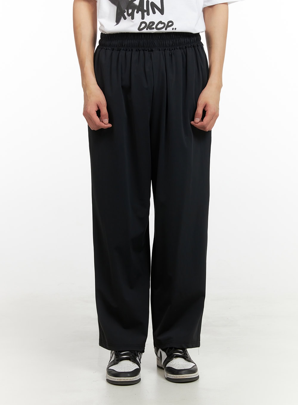 Men's Solid Trackpants IY431