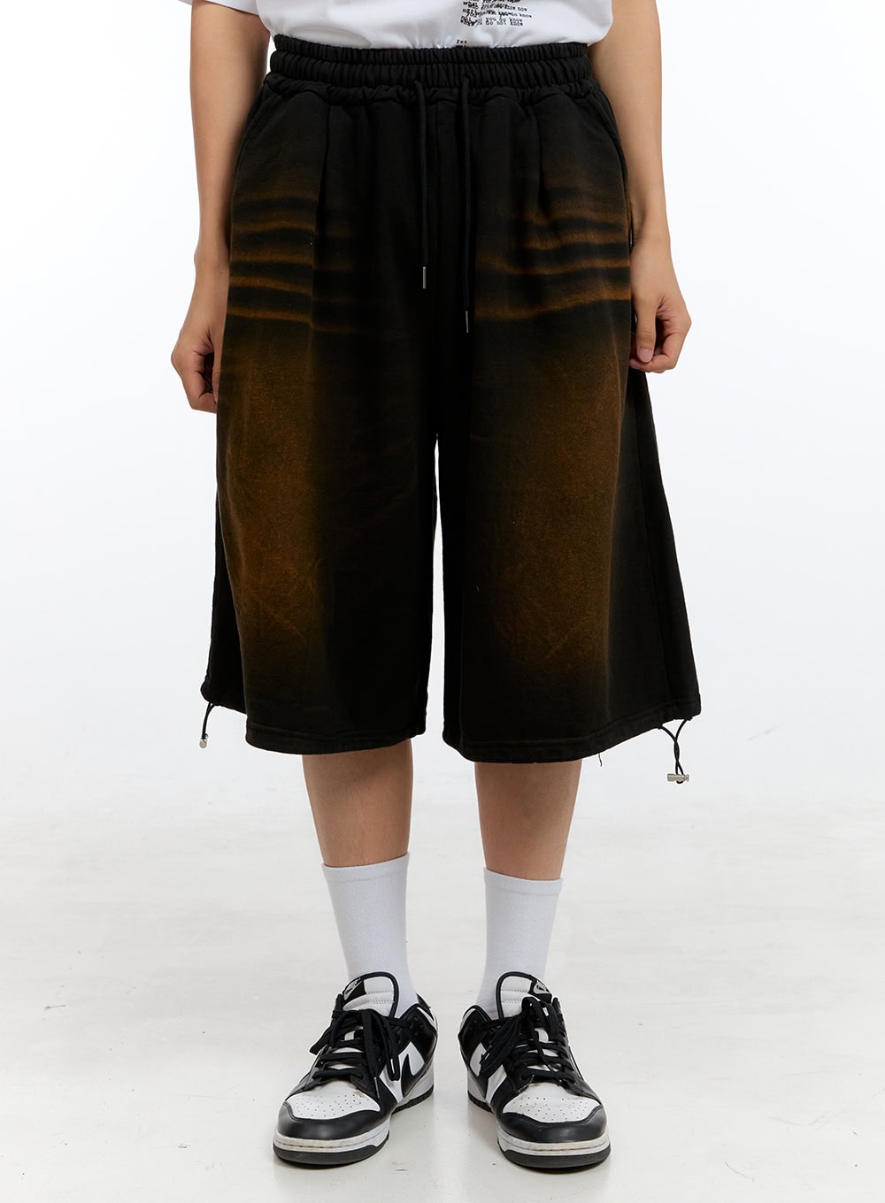 Men's Vintage Washed Baggy Jorts IG416