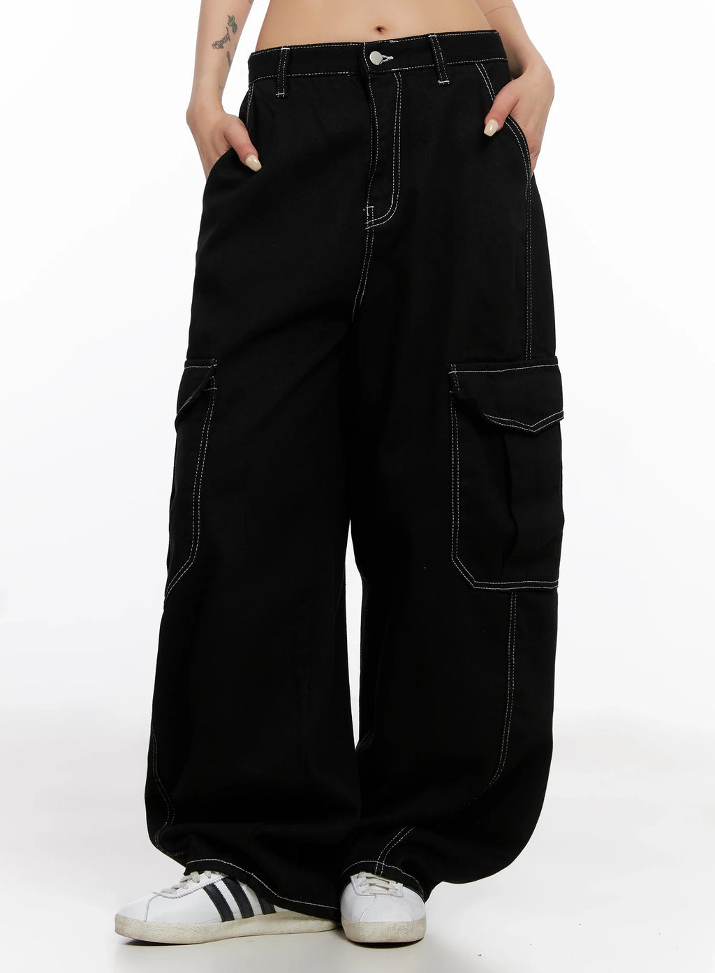 Khloe Wide Utility Pants IS515