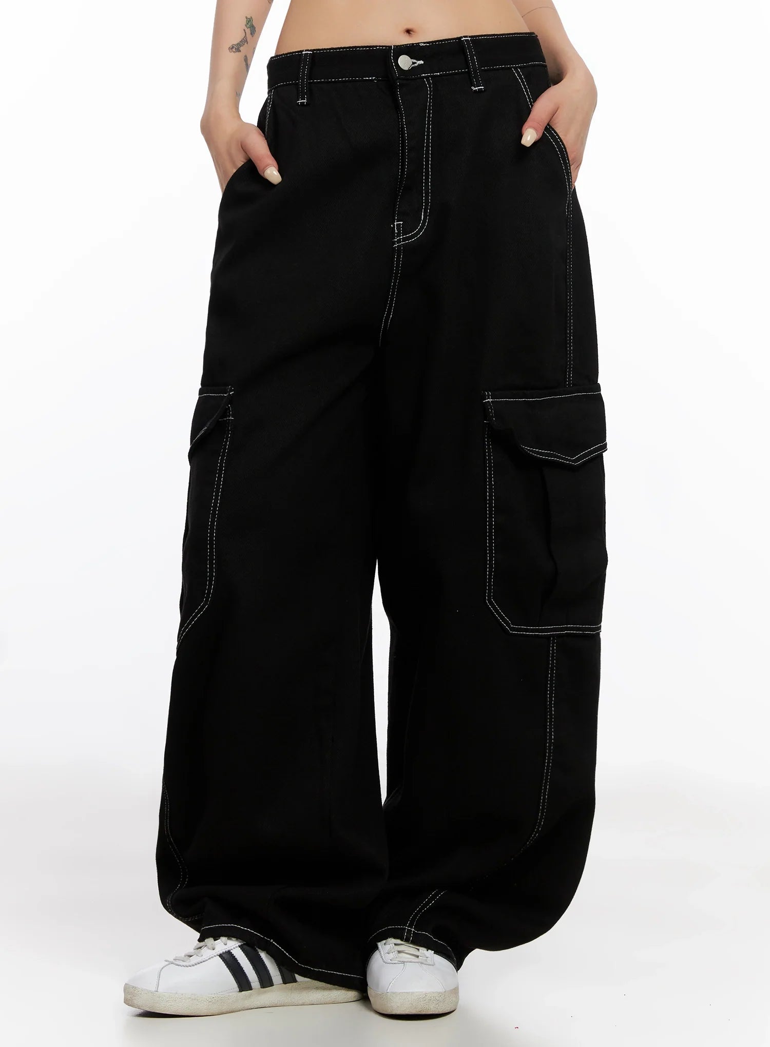 Khloe Wide Utility Pants IS515