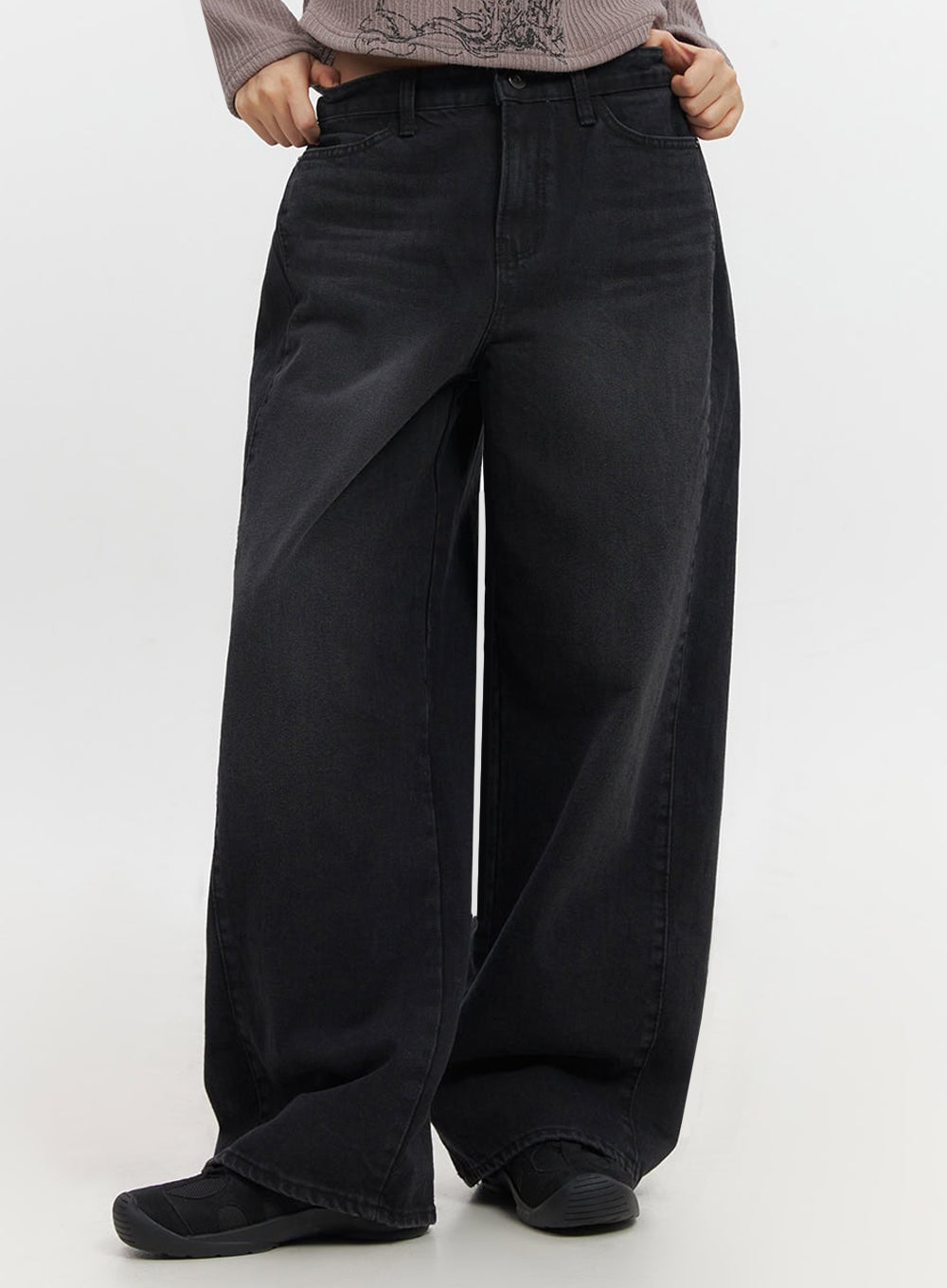 Ashly Wide-Leg Jeans IF511