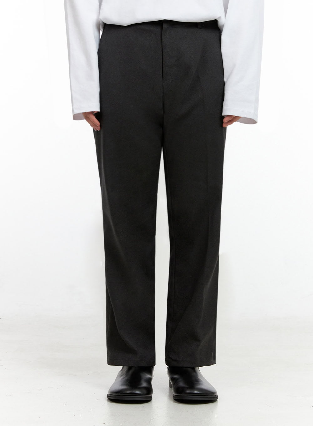 Men's Wool Blend Straight Leg Pants IN422