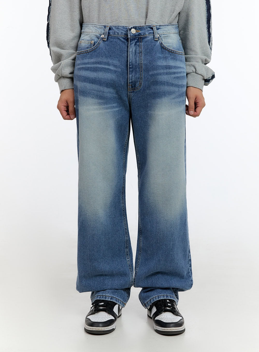 Men's Wide Fit Denim Jeans IS412