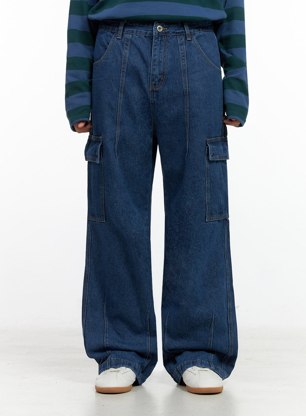 Men's Cargo Stitch Jeans IN426