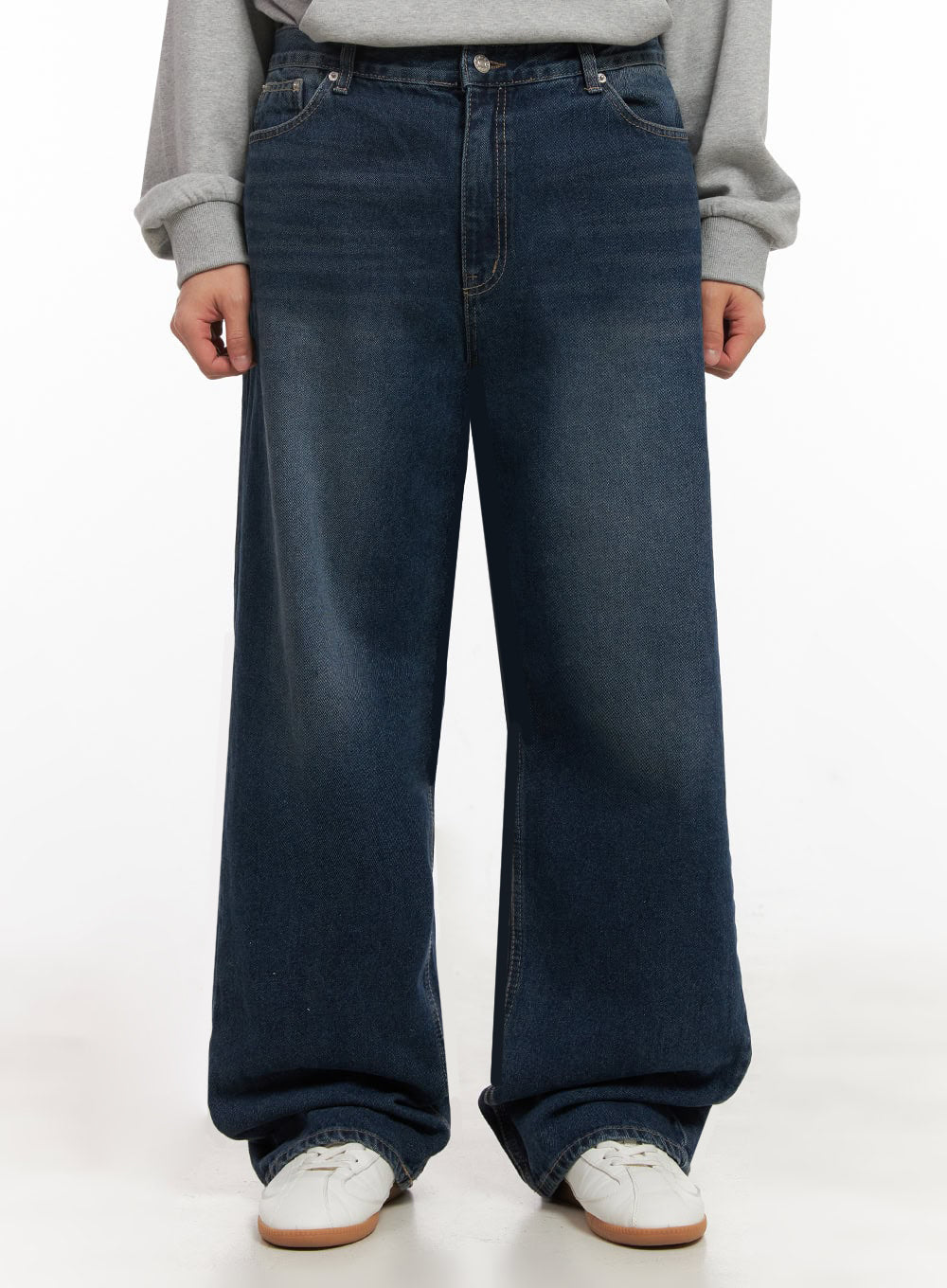 Men's Wide-Fit Denim Jeans ID427