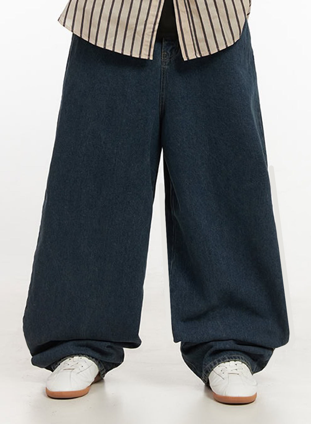 Men's Oversized Baggy Jeans (Dark Blue) IF521