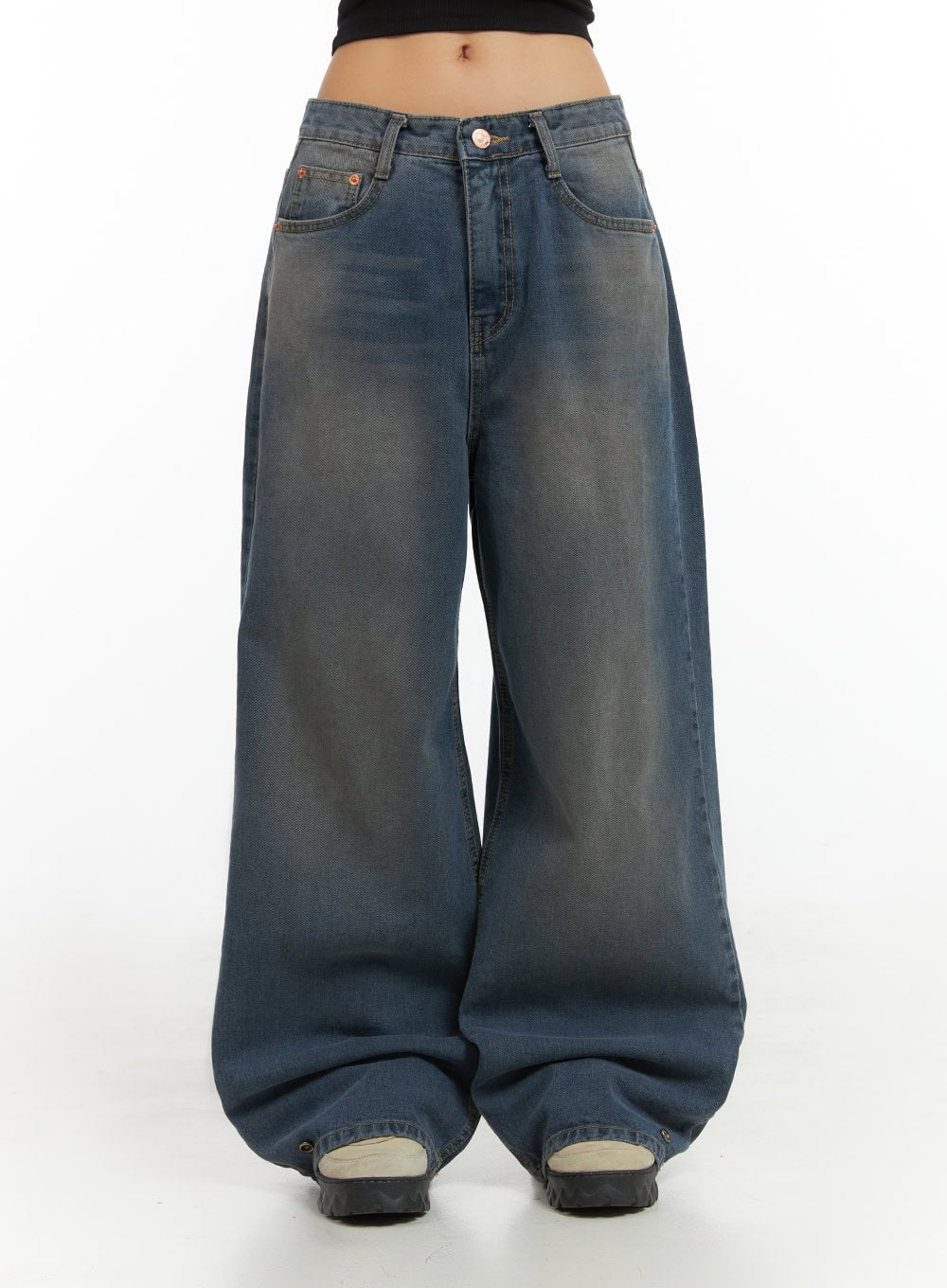 Delia Vintage Washed Jeans IS402