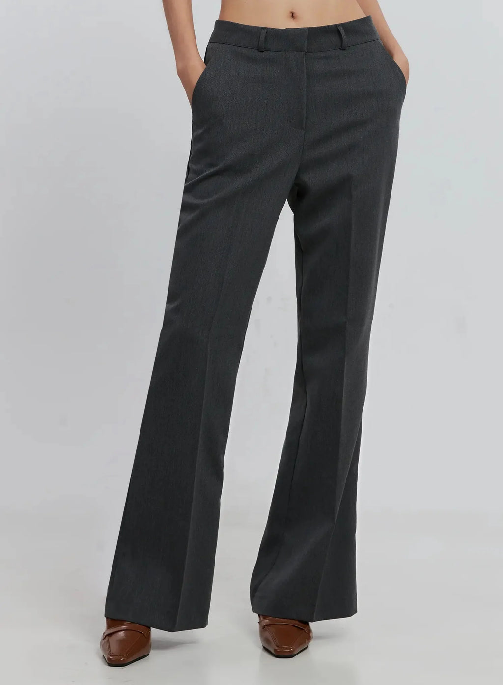 Elegant Flared Trousers IS516