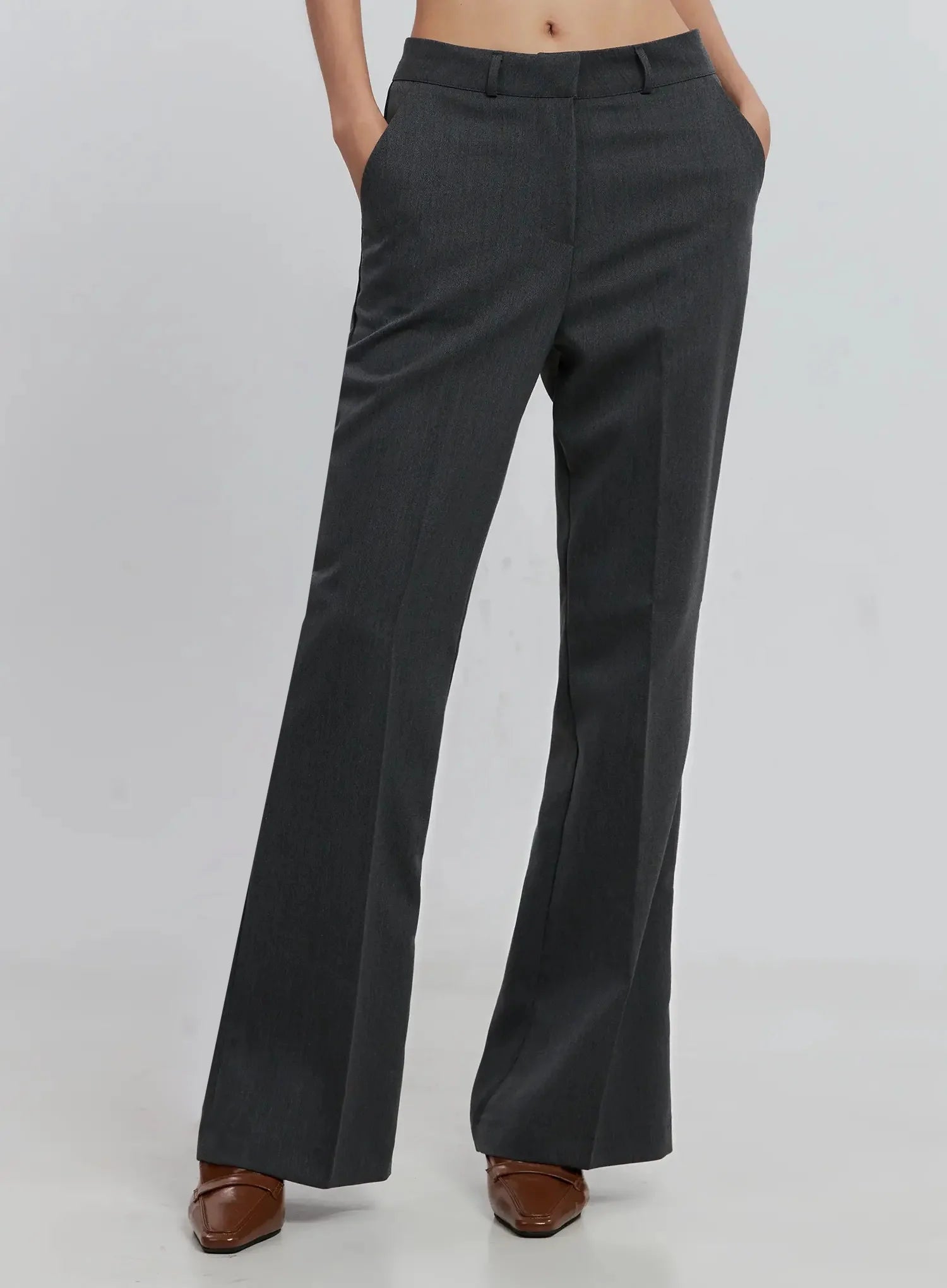 Elegant Flared Trousers IS516