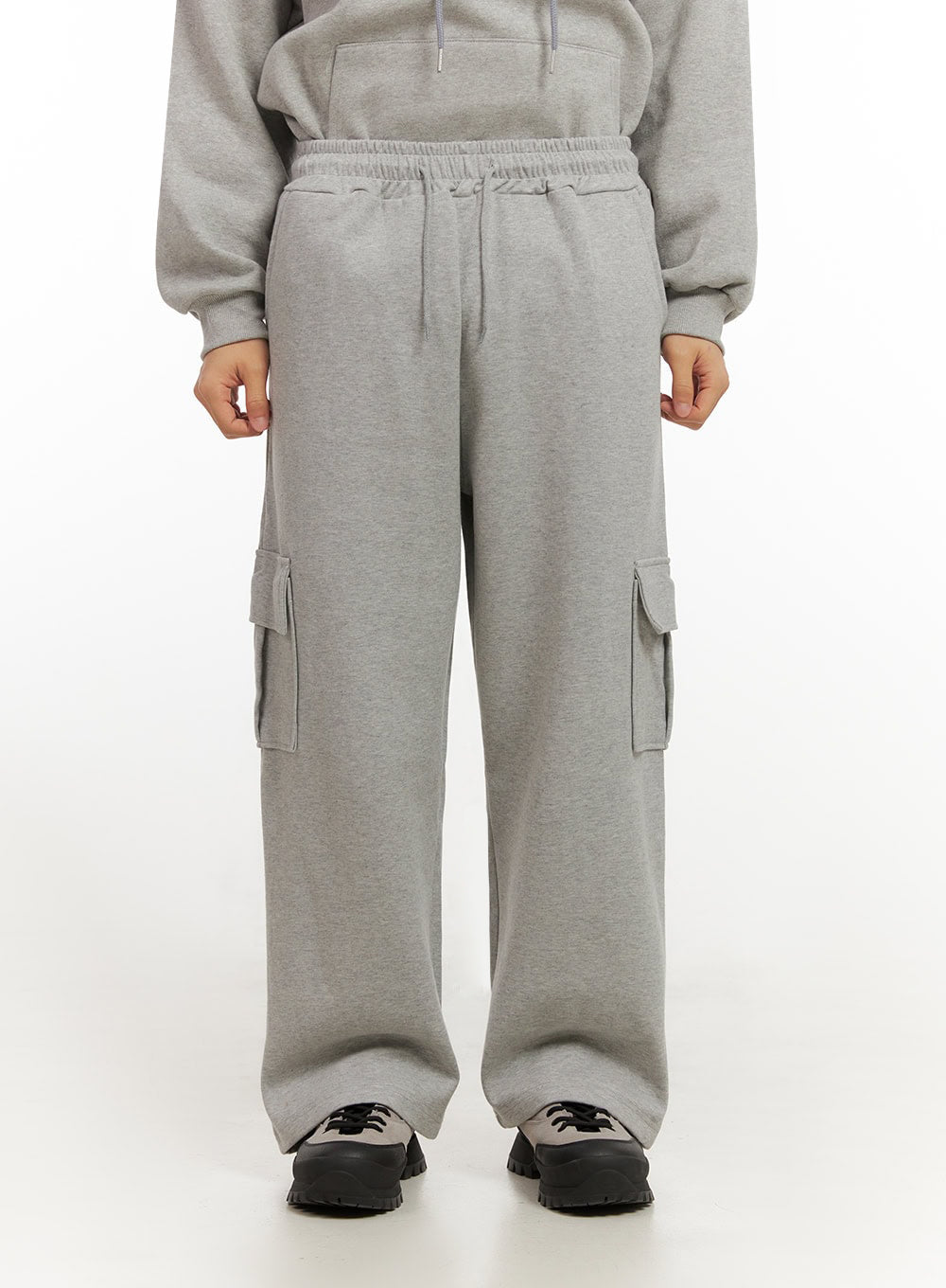 Men's Wide Fit Cotton Sweatpants ID413