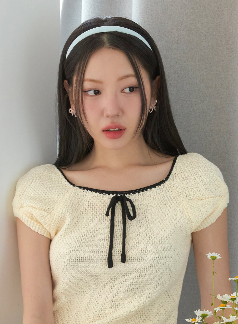 Beaded Flower Earrings OY427