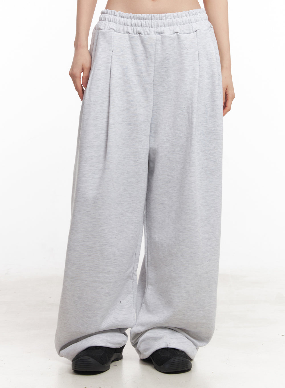 Pintuck Oversized Sweatpants IY516