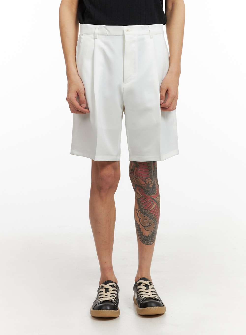 Men's Basic Straight Leg Shorts IY416