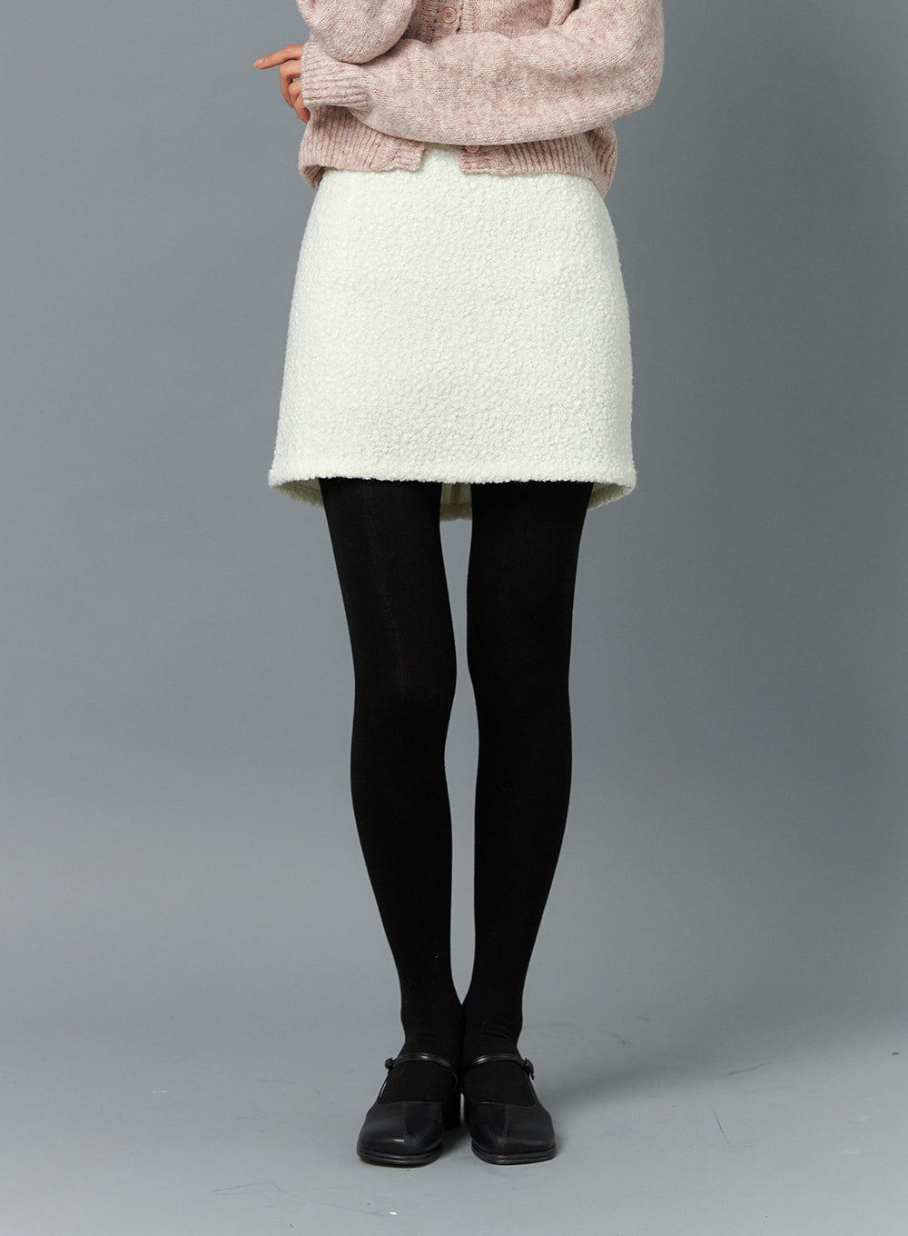 Plush Mini Skirt ON320