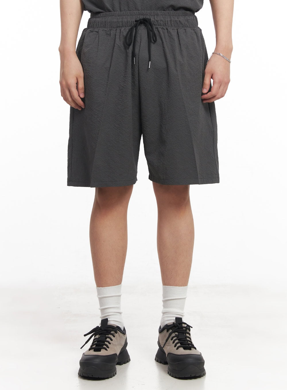 Men's Chic Wide-Fit Sweatshorts IA525