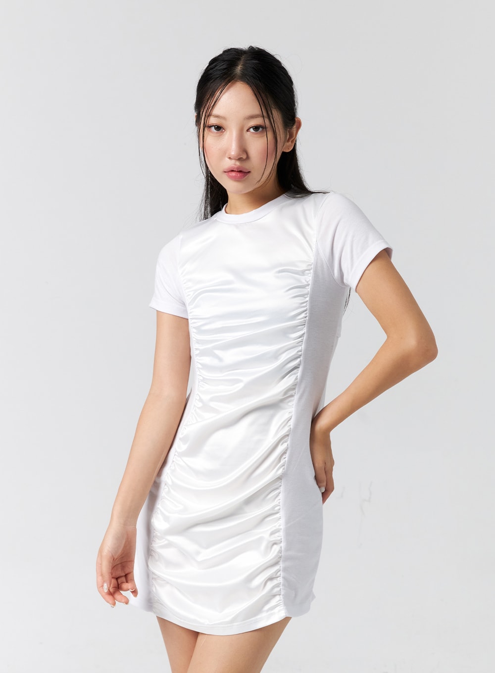 Short Sleeve Mini Dress CG304