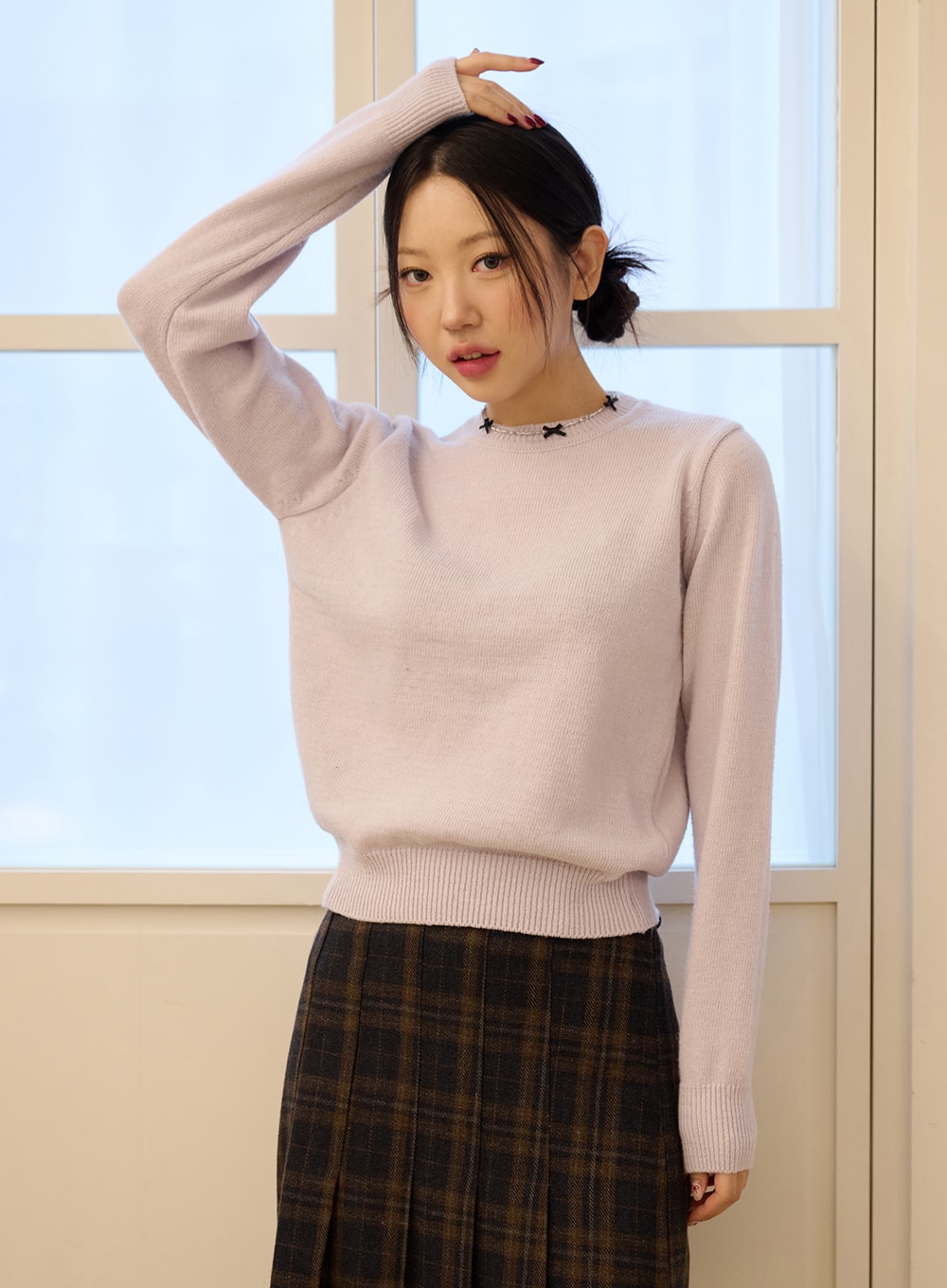Round Neck Knit Sweater OD327