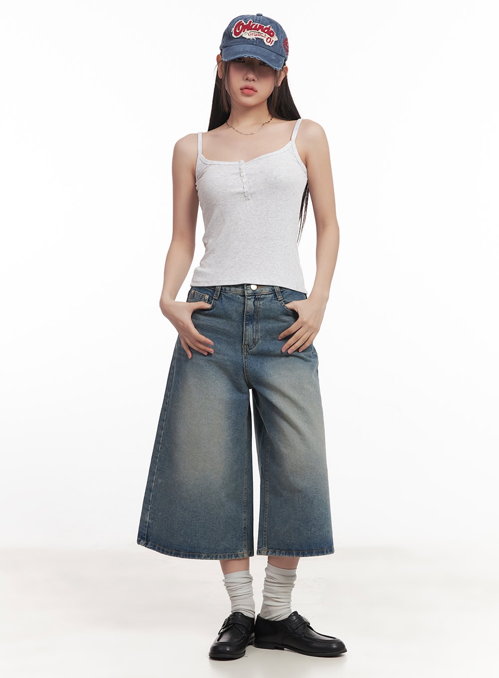 Buttoned Cami Top CM528