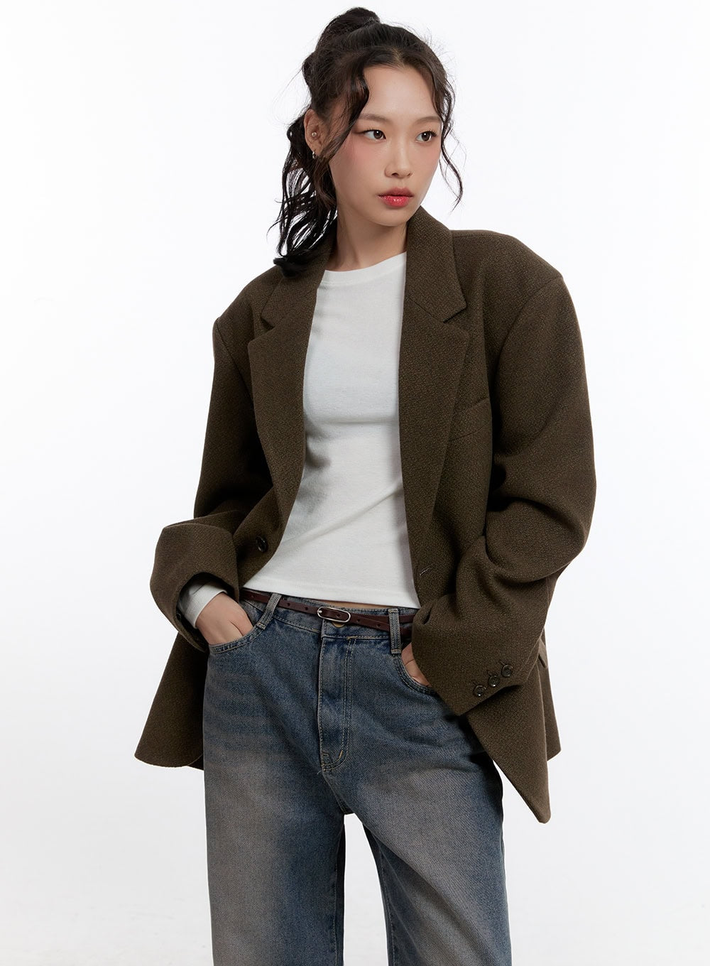 Solid Leather Waist Belt CN420