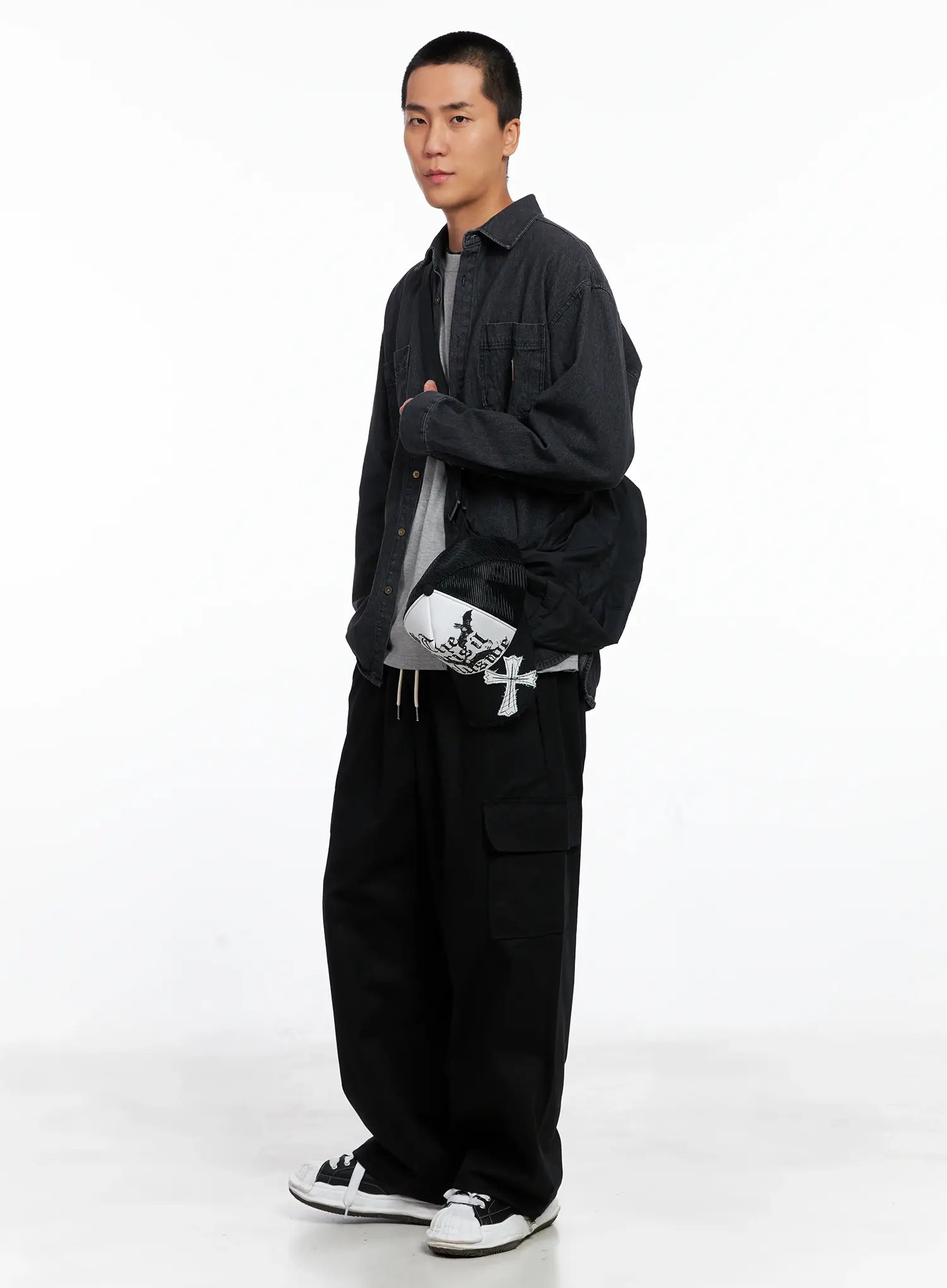 Men's Drawstring Cargo Pants IS510