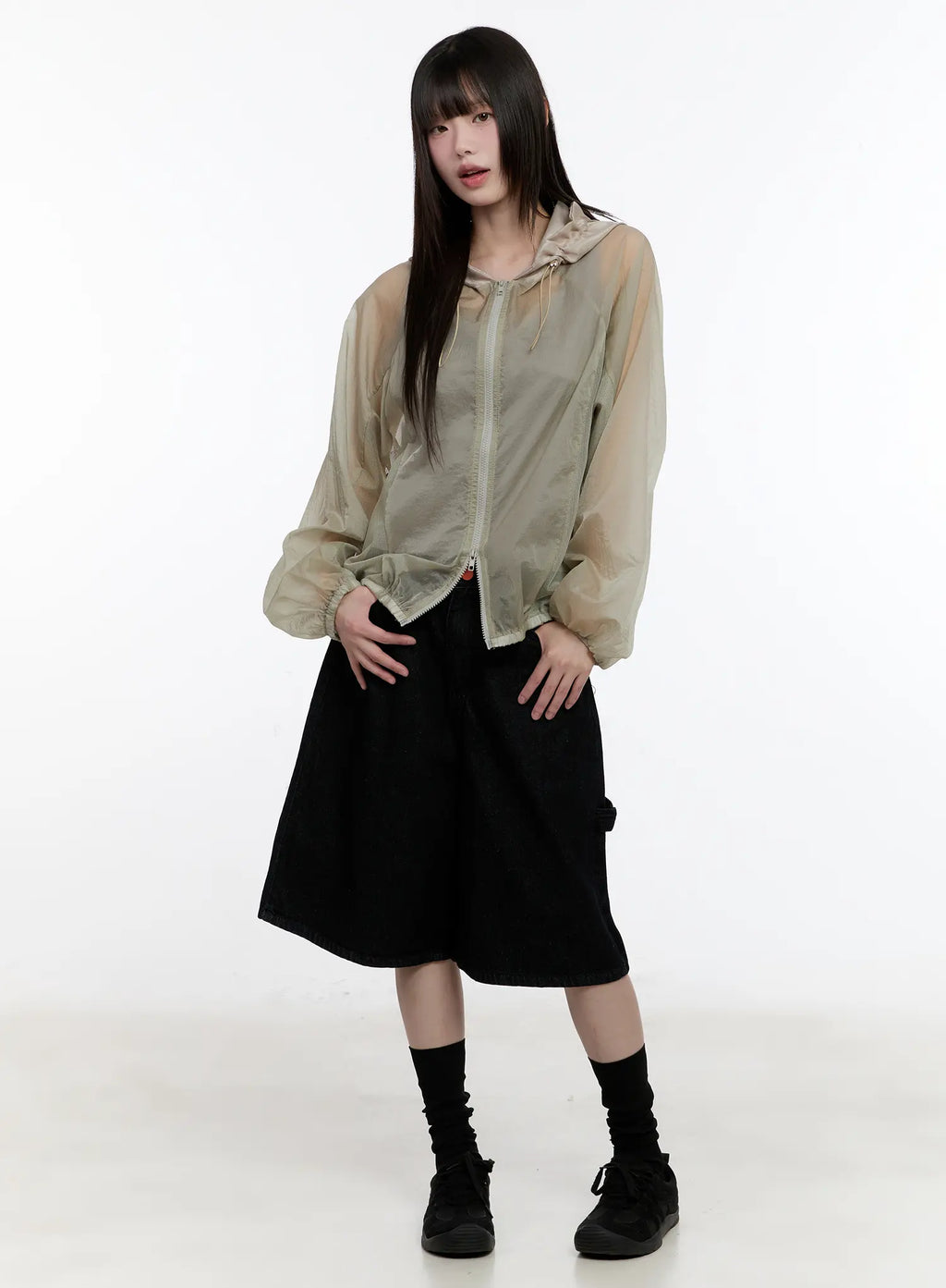 Lightweight Hooded Windbreaker CL504