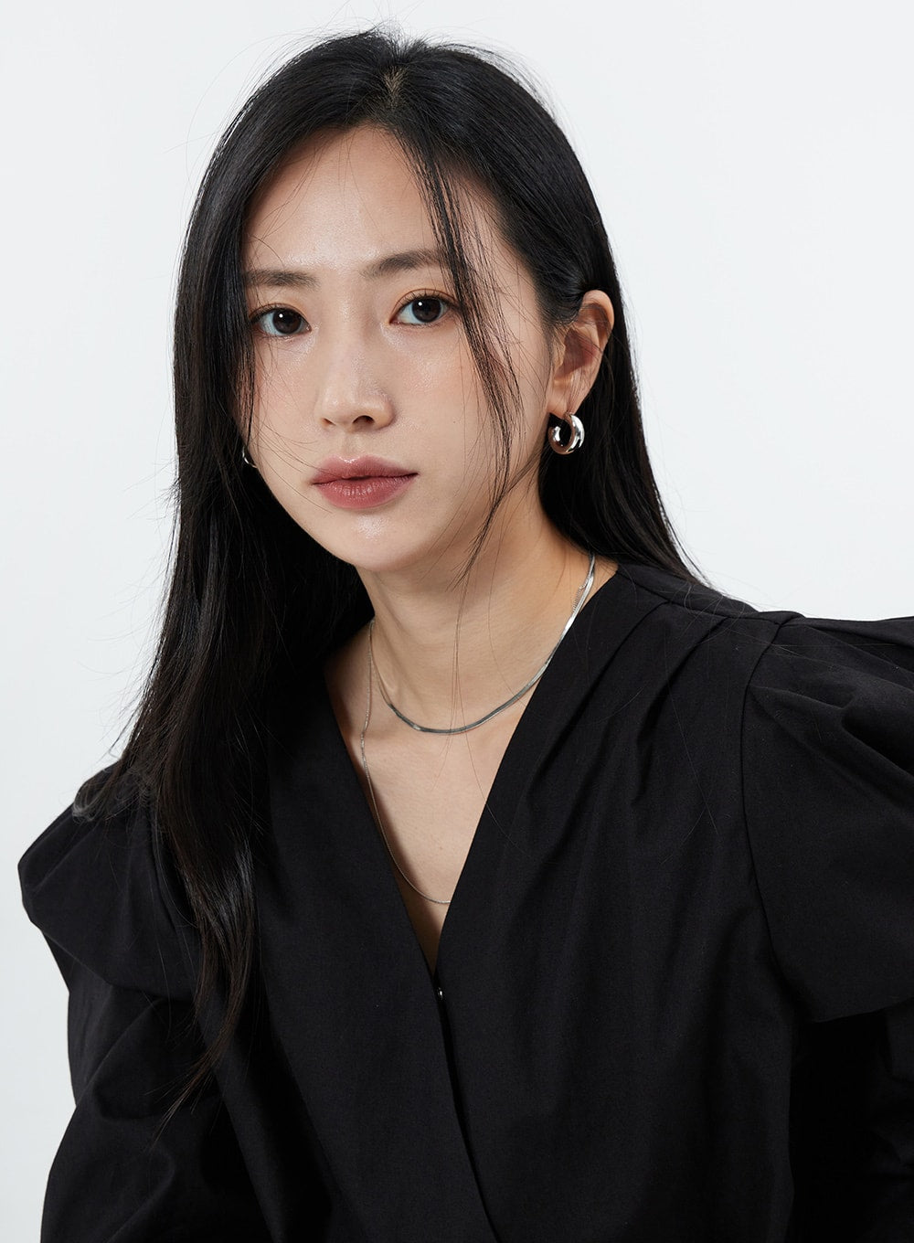 Bold Ring Simple Earring OS16