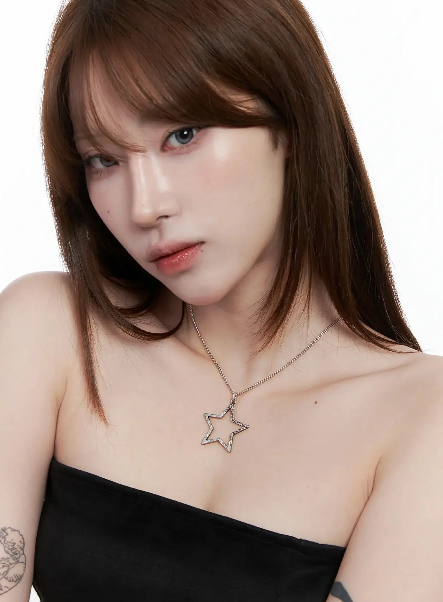 Star Pendant Chain Necklace IG528
