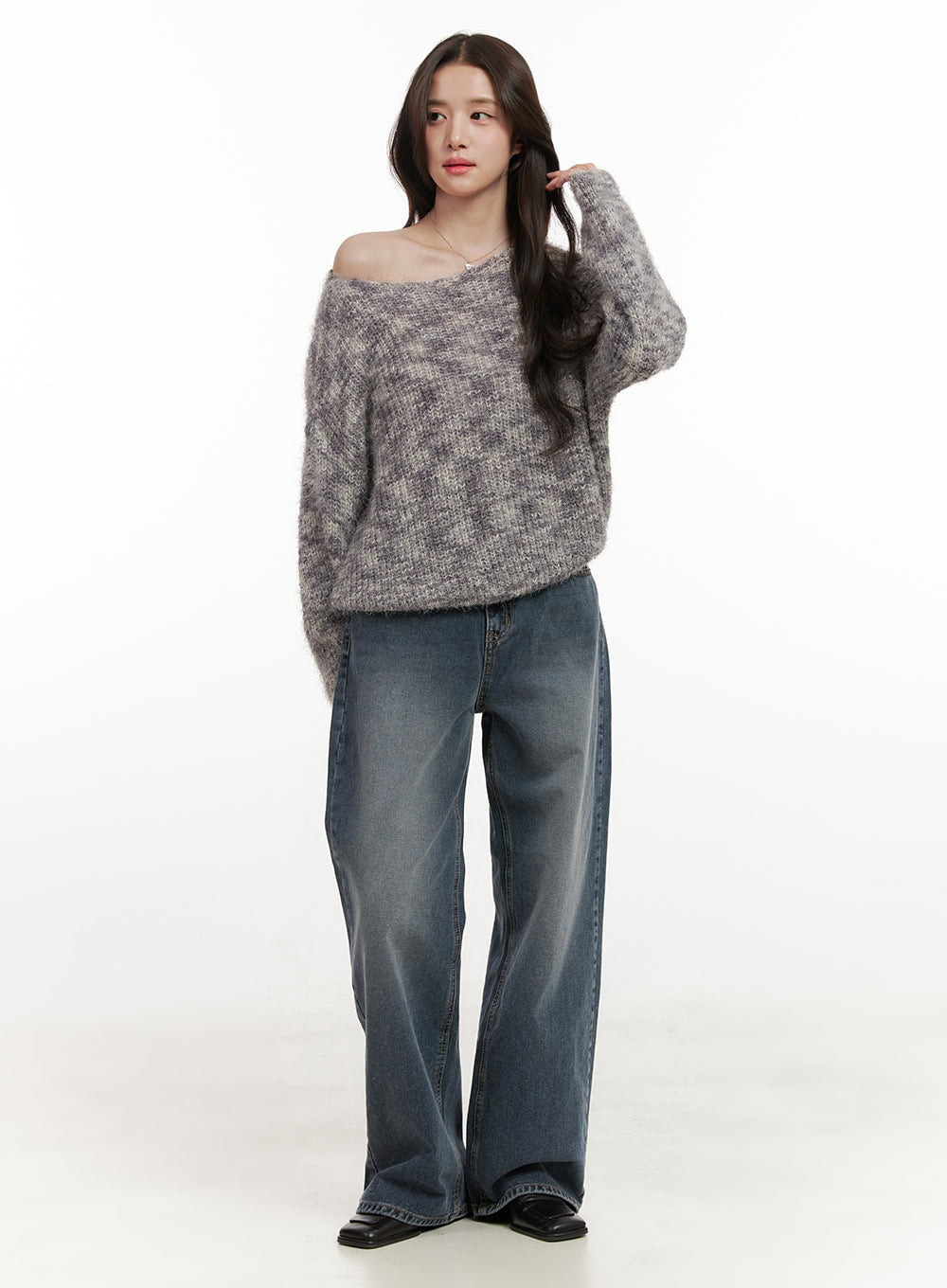 Multicolor Cozy Knit Sweater ON429