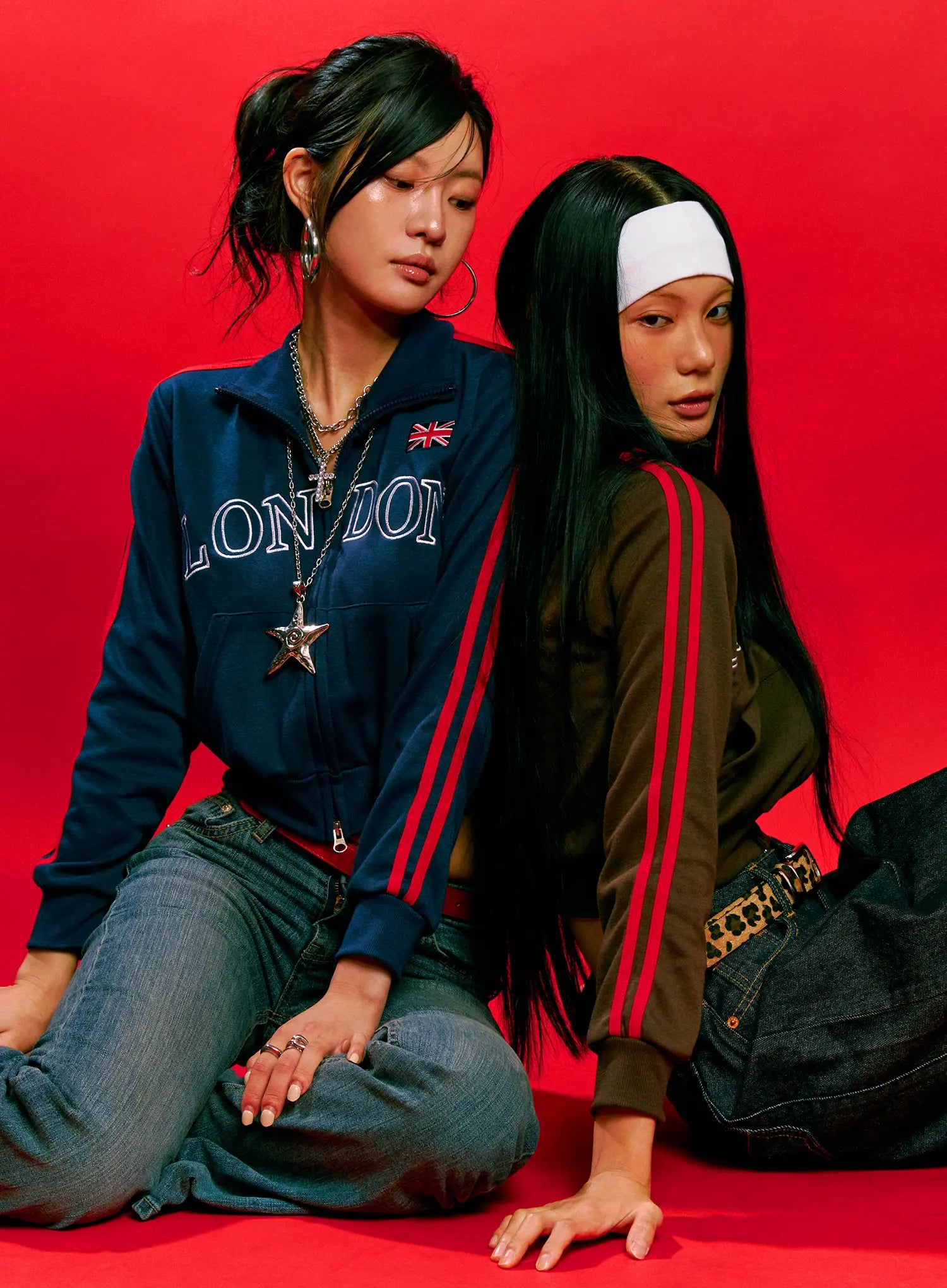 London Contrast Zip-Up Jacket CS510