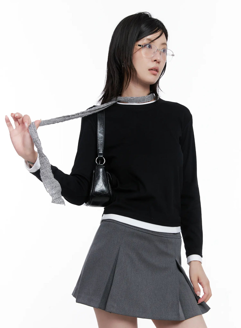 Ashby Crochet Scarf CS529