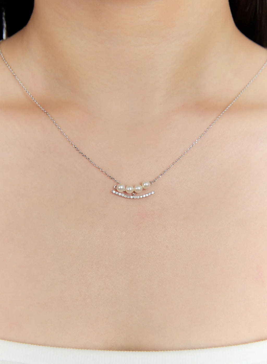 Pearl Nest Necklace IS517