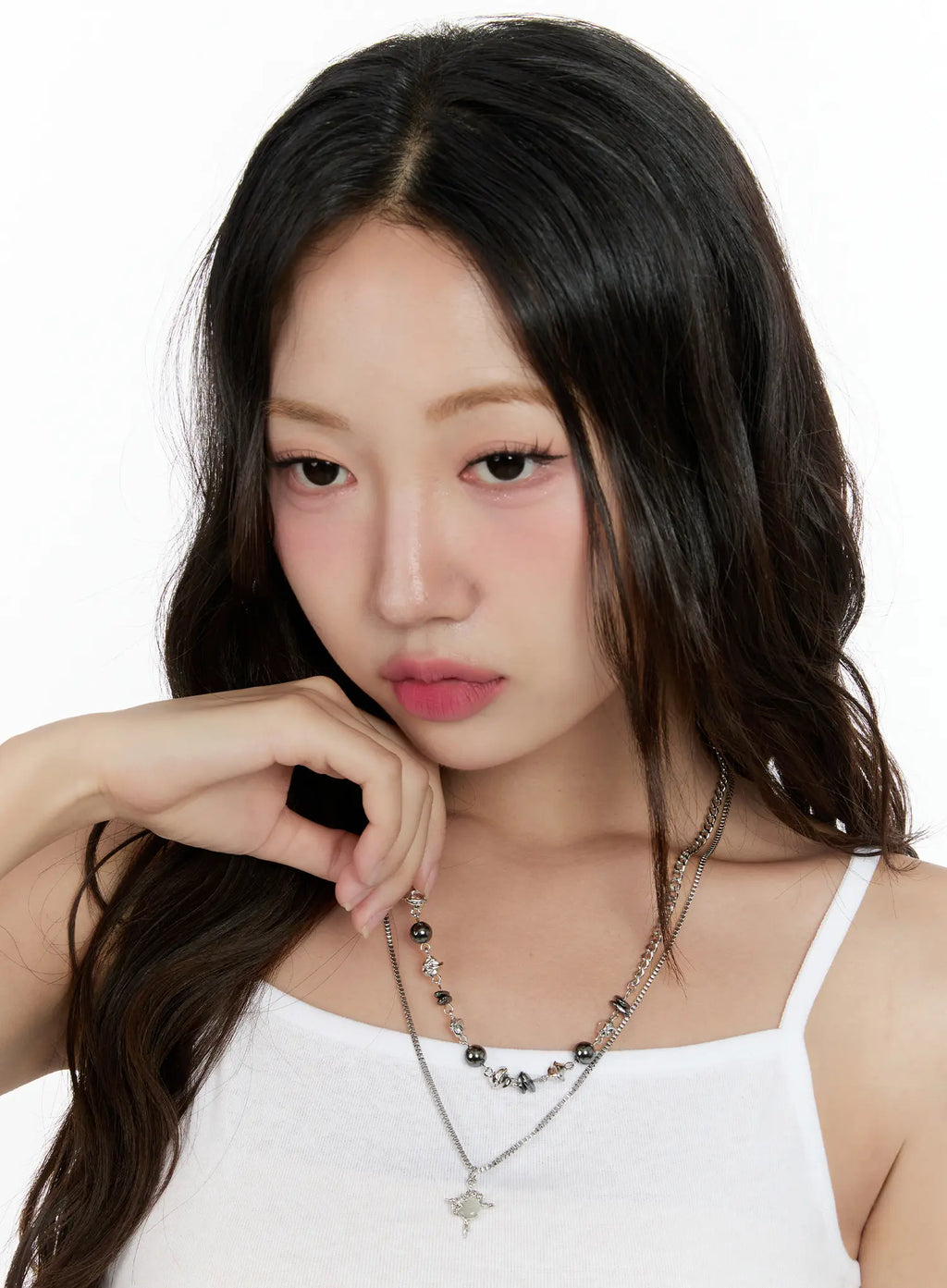 Layered Bead Necklace CG501