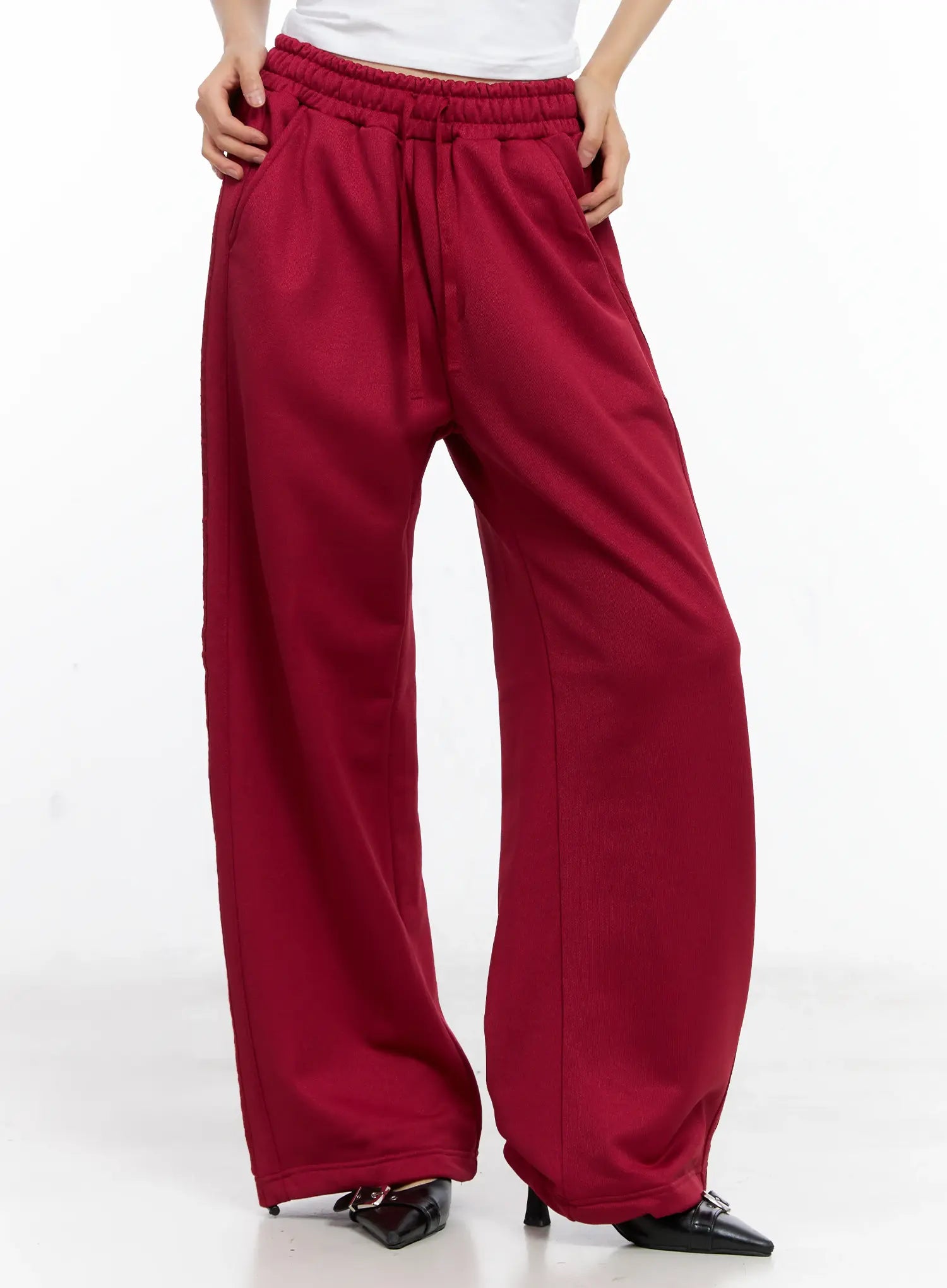 Casual Wide-Leg Track Pants CL529