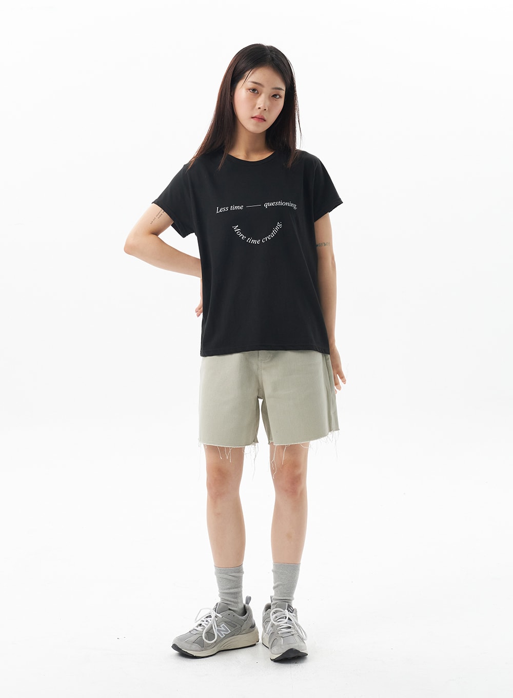 Wide Cotton Shorts OU323