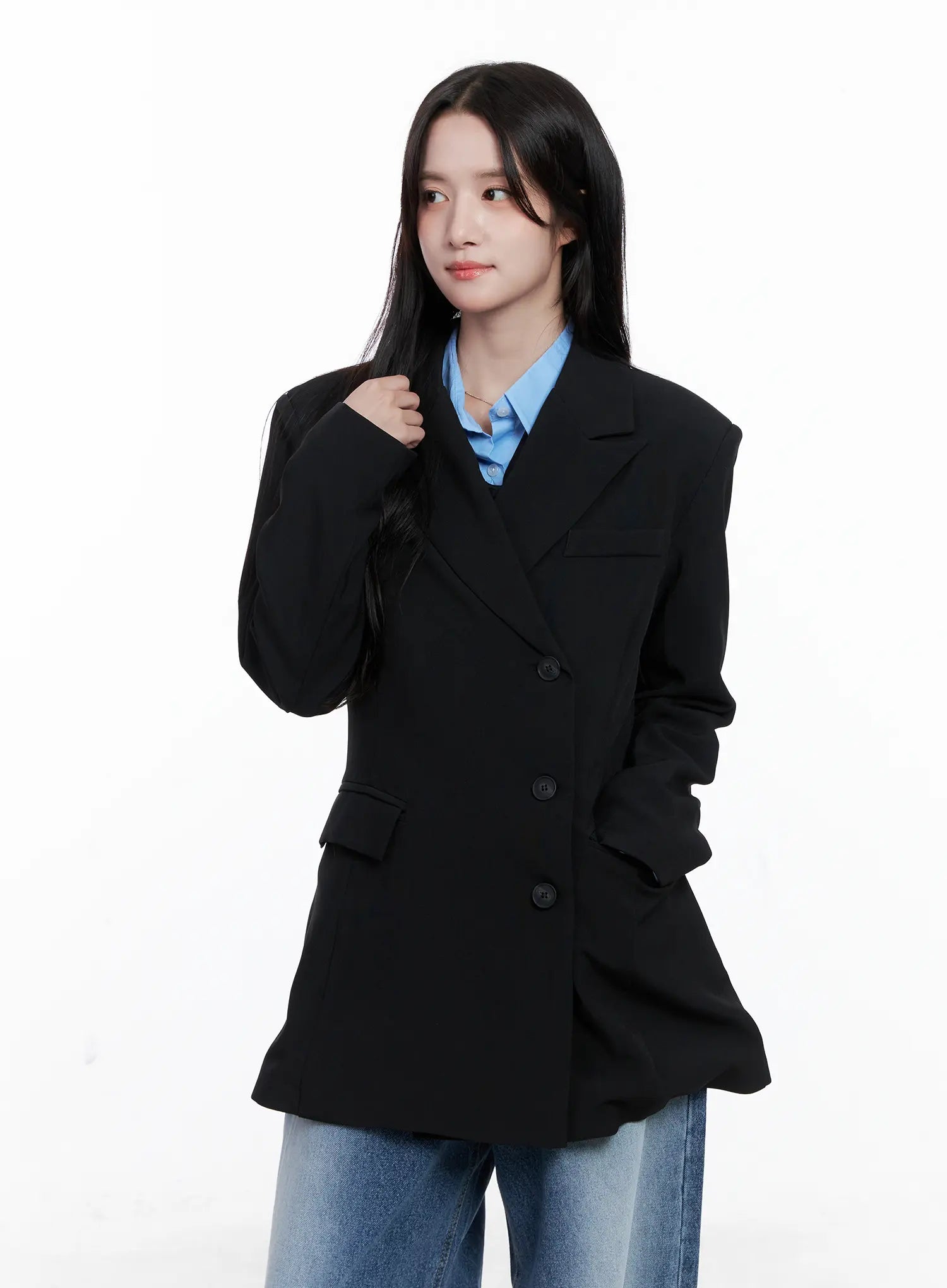 Chic Oversized Blazer CS519