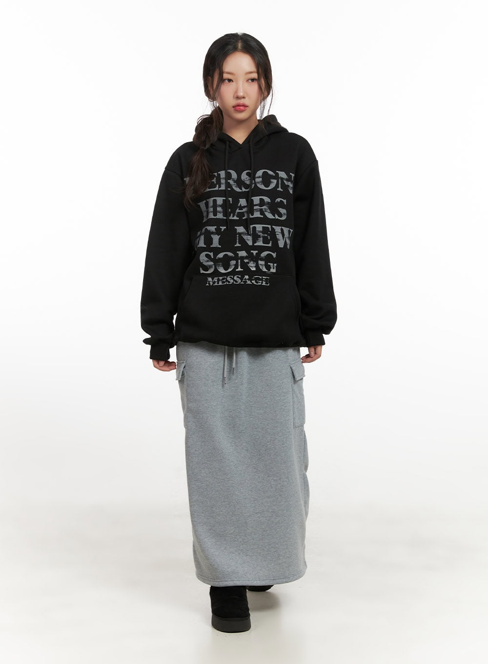 Soft Touch Graphic Hoodie CN426