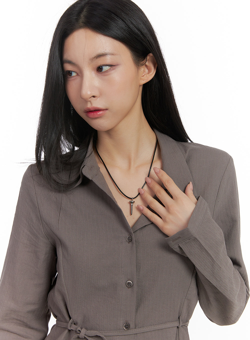 Screw Pendant Necklace  CN426