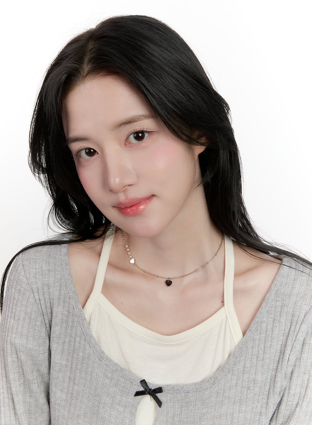 Black Heart Necklace CF528