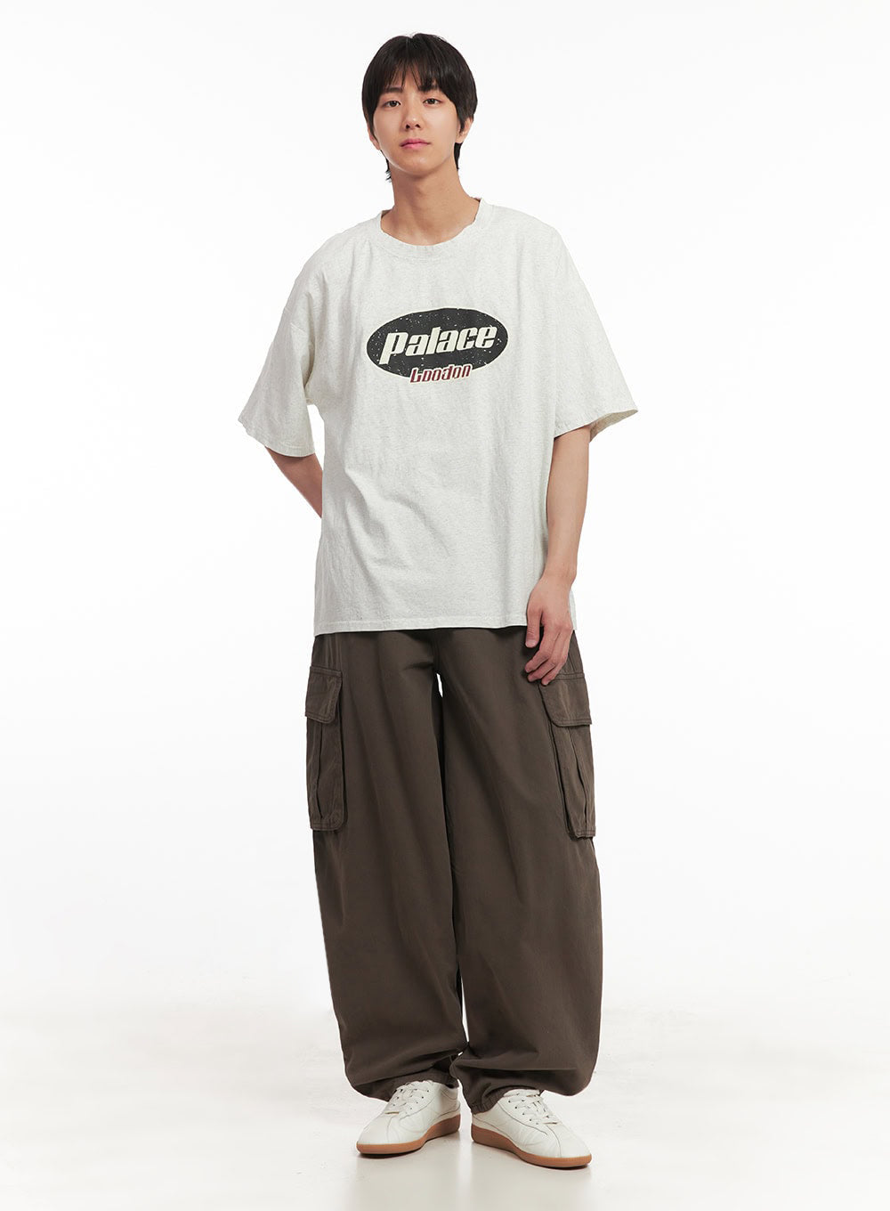 Men's Urban Graphic Oversize T-Shirt IA510