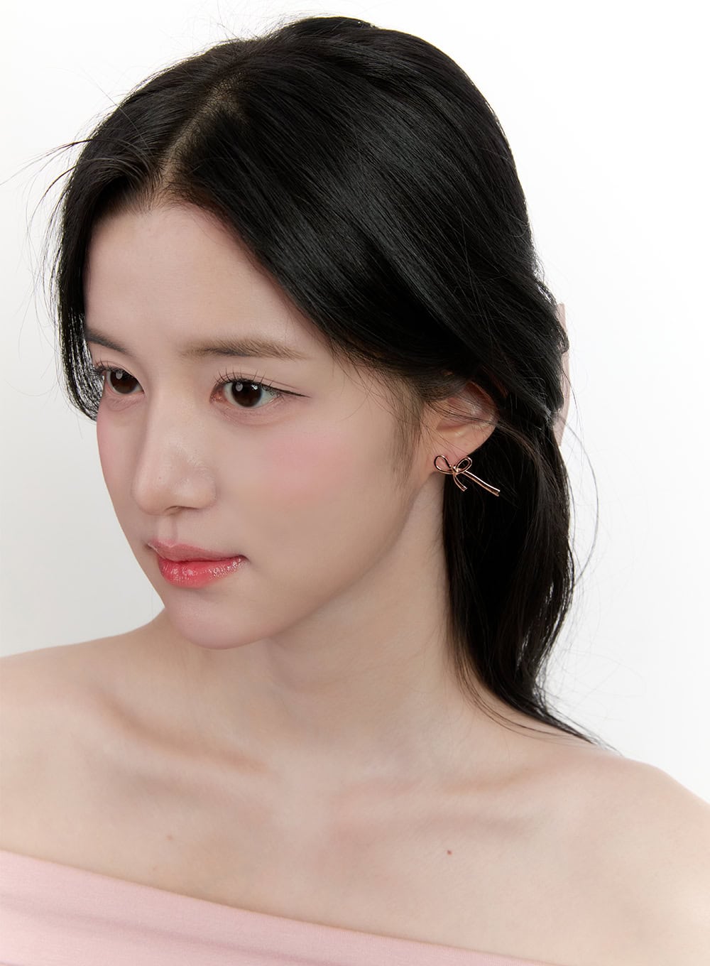 Stretched Ribbon Earrings CF528