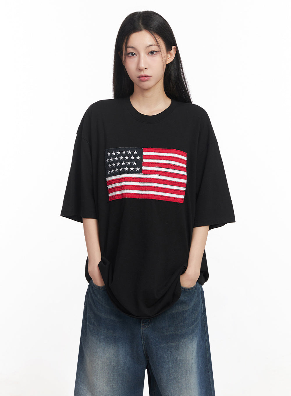 Cotton Patch Oversize T-Shirt IY516