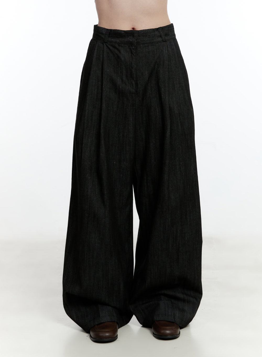 Paula Pintuck Wide-Leg Jeans CM521