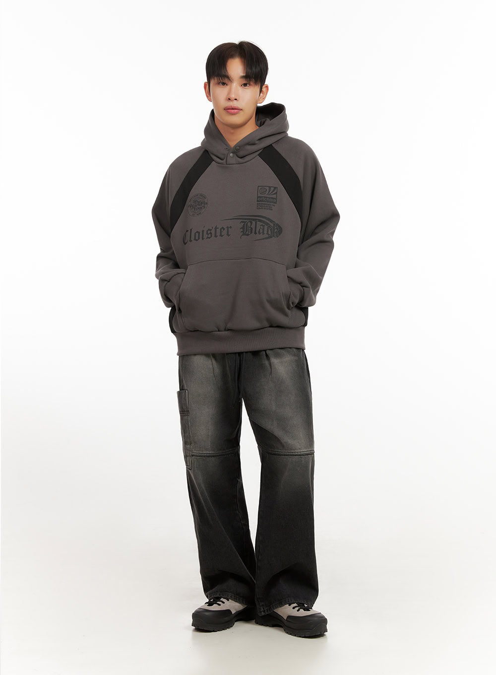 Men's Cotton Graphic Hoodie ID413